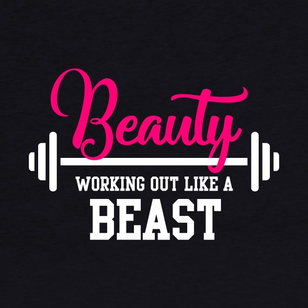 Workout like a beast girl by Cocolima